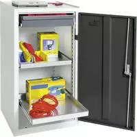 Stumpf Werkzeug- und Materialschrank Serie 3000 lichtgrau / anthrazitgrau + 1
