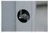 LÜLLMANN ClassiX Flügeltürenschrank Stahl lichtgrau 4 Böden 92x50x194,5cm (X-530350)