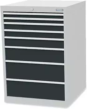 Bedrunka+Hirth Schubladenschrank R 24-24 8 Schubladen 705x736x1019mm (700/4112V10Z)