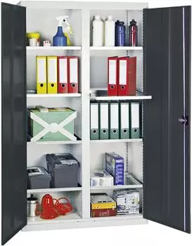 stumpf Werkzeug- und Materialschrank 3000 RAL 7035/7016, 8 Wannen (3004071)