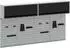 vidaXL Werkzeugschrank-Set mit Stecktafel 6-tlg. Pulverbeschichteter Stahl Schwarz (3321414)