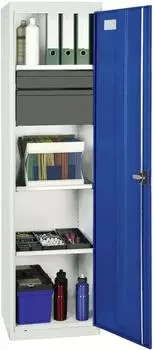 stumpf Werkzeug- und Materialschrank Serie 3000 lichtgrau/enzianblau (3005774)