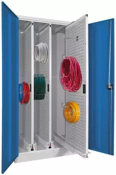 Pavoy Vertikalauszugsschrank Stahl 3 Ausz&uuml;ge 1950x1000x600mm RAL 7035/5012 (47473-100-603-735512)