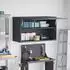 vidaXL Wandschrank für Garage mit Gasdrucklift-Tür Anthrazit (883262)