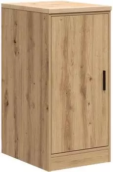 vidaXL Garagen-Aufbewahrungsschrank Kiefer Massivholz Artisan-Eiche (860570)