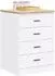 vidaXL Garagen-Aufbewahrungsschrank weiß 60x51x85cm Massivholz Kiefer (860598)