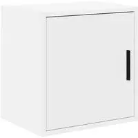vidaXL Garagen-Wandschrank Wei&szlig; Holzwerkstoff