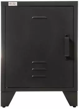 Jet-Line Minskow Stahlschrank 1-t&uuml;rig, anthrazit, 40x40x55cm (12244)