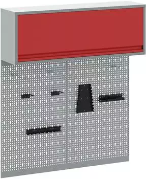 vidaXL Werkzeugschrank-Set 3-tlg. rot pulverbeschichteter Stahl (3321411)