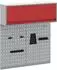 vidaXL Werkzeugschrank-Set 3-tlg. rot pulverbeschichteter Stahl (3321411)