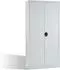 C+P Flügeltürenschrank Serie 89 light, Stahl, lichtgrau RAL 7035, H1950xB935xT400mm (RC16-01)