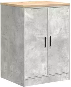 vidaXL Garagenschrank Betongrau 60x51x85cm (860574)