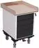 VARIOfit Schubladenschrank mit Ladefläche mit Rand 550x650mm anthrazitgrau (sw-500.015/AG)