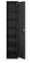 Jan Nowak Aktenschrank ALEX H220 Metall abschließbar, schwarz, 45x220x40cm (ALEX H220)