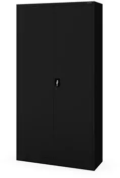 Jan Nowak JAN II Aktenschrank Metall, abschlie&szlig;bar, 5 B&ouml;den, 220x115x40cm (JAN II)