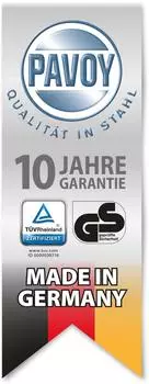 Pavoy Schiebet&uuml;renschrank 1200x1500x600mm, 4 B&ouml;den verzinkt, RAL 7035/5012 (30301-150-600-735512)
