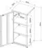 en.casa Burlöv Aktenschrank Metall, blau, 88x40x35cm (800000803346)