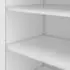 Jan Nowak ALEX D600 Aktenschrank, Metall, weiß, abschließbar, 45x185x60cm (ALEX D600)