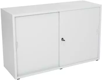 STIER Schiebet&uuml;renschrank 750&times;1200&times;420mm lichtgrau (907420)
