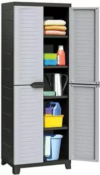 vidaXL Kunststoffschrank 65x45x181cm (337904)