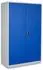 STIER Universalschrank 1950x1200x420mm 4 Fachböden lichtgrau/enzianblau verschweißt (907639)