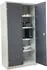 STIER Werkstattschrank 1940x1000x600mm hellgrau/anthrazitgrau (907574)