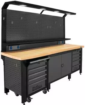 Trutzholm Profiline Werkstattwand XXL 250cm, Stahl, modular (24521)
