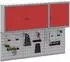 vidaXL Werkzeugschrank-Set 5-tlg. rot, pulverbeschichteter Stahl (3321401)