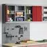 vidaXL Werkzeugschrank-Set 3-teilig, rot, pulverbeschichteter Stahl (3321405)