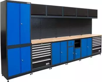 BGS Schrankwand-System Kompakt Holz 6 Module (80130)