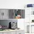 vidaXL Garage-Wandschrank Sonoma-Grau Holzwerkstoff