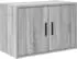 vidaXL Garage-Wandschrank Sonoma-Grau Holzwerkstoff