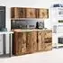 vidaXL Garagen-Wandschrank Altholz-Optik, Holzwerkstoff (860657)