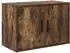 vidaXL Garagen-Wandschrank Räuchereiche Holzwerkstoff (860651)