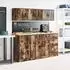 vidaXL Garagen-Wandschrank Räuchereiche Holzwerkstoff (860651)