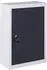 vidaXL Wand-Werkzeugschrank Industriedesign Metall, grau/schwarz