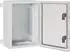 vidaXL Steuerungsschrank grau, ABS Kunststoff, IP65 (37x19,5x40cm)