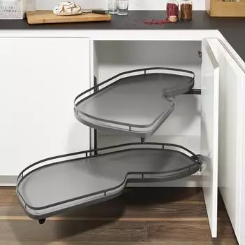 Sotech LeMans II Eckschrank-Schwenkauszug links, anthrazit, 600mm (LeMans II)