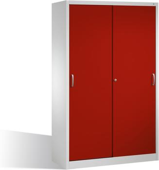 CP Möbelsysteme Werkzeugschrank mit Schiebetüren rot (2069-00)