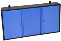 G&uuml;de H&auml;ngeschrank B/T/H: 120x20x60 cm, 3 T&uuml;ren, abschlie&szlig;bar, f&uuml;r Werkstatt GWS