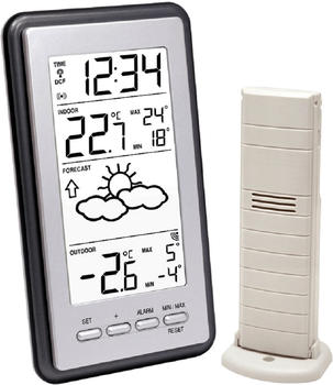 TechnoLine WS_7008 Thermometer Temperatur weiß-grau