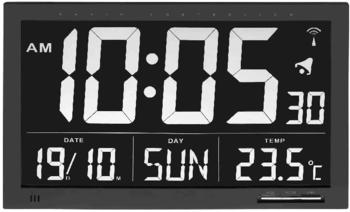 TFA Dostmann Funk Uhr mit Innenthermometer 60.4505