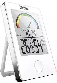 Mebus Thermo-Hygrometer weiß (11130)