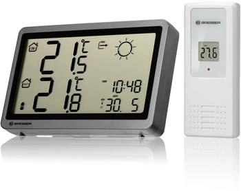 Bresser MeteoTemp HZ Funkwetterstation anthrazit (7004230)