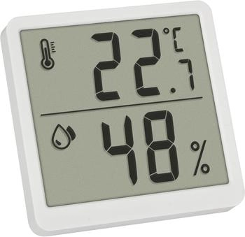 TFA Dostmann Digitales Thermo-Hygrometer wei&szlig; (30.5059.02)