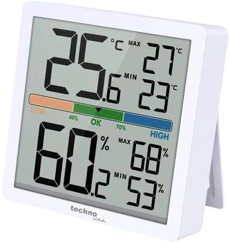 TechnoLine Thermo-Hygrostation Thermometer Hygrometer mit Magnethalterung und Hintergrundbeleuchtung (WS9472)