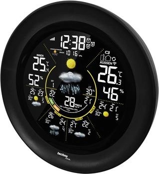 TechnoLine Mehrtages-Wetterstation schwarz (WD3040)
