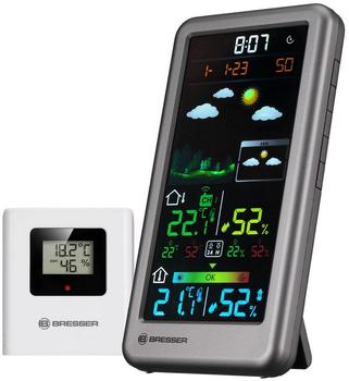 Bresser Funkwetterstation Neomeo V silber Funkwetterstation (7006511)