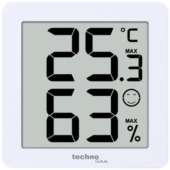 TechnoLine Hygrometer (WS9428 3er Set weiß)