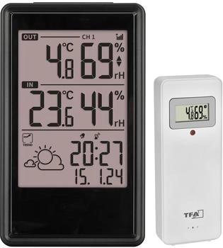TFA Dostmann Wetterstation Funk ETNA 35.1173.01